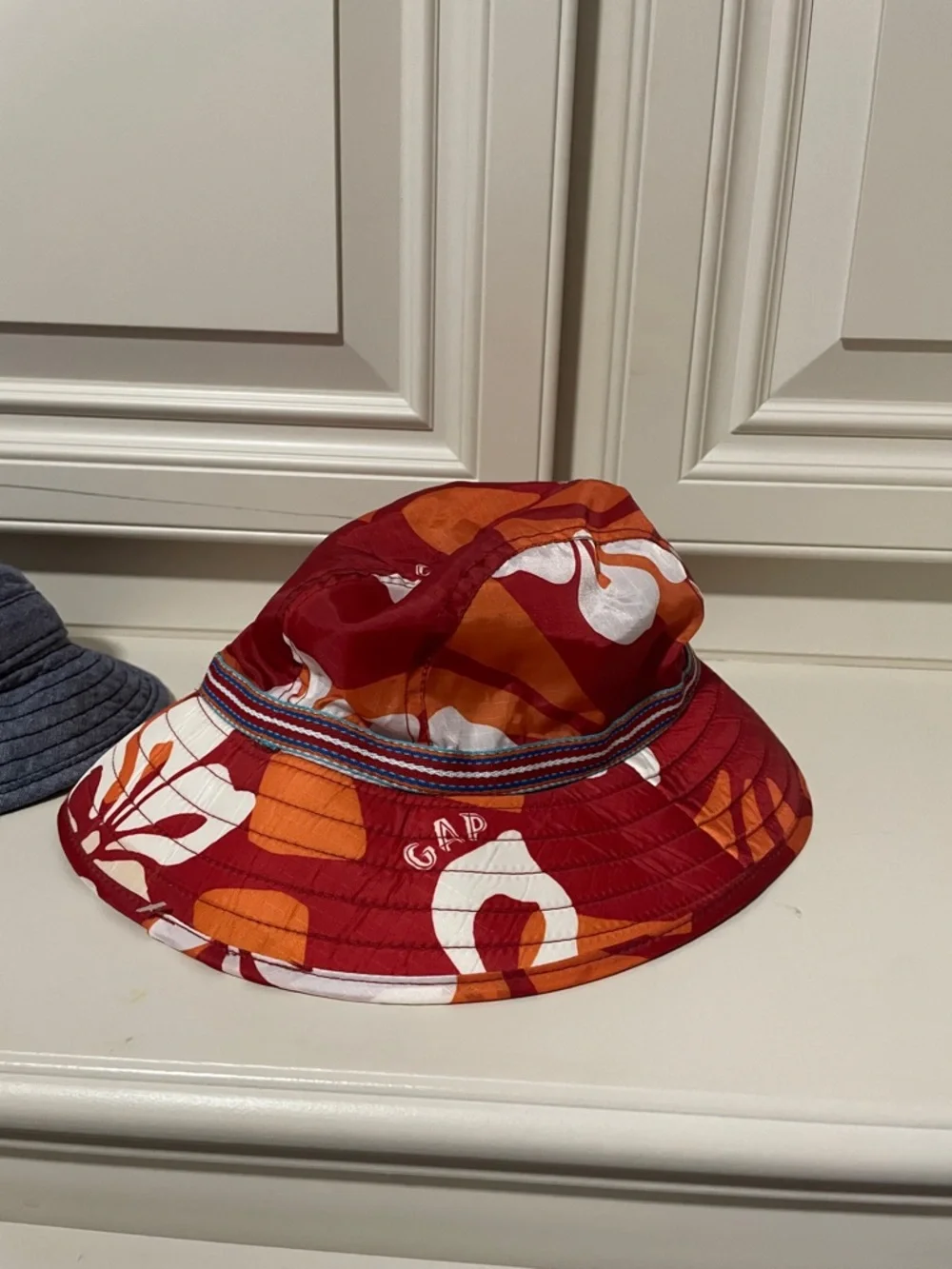 GAP Kids  Red & Blue Floral Bucket Hats